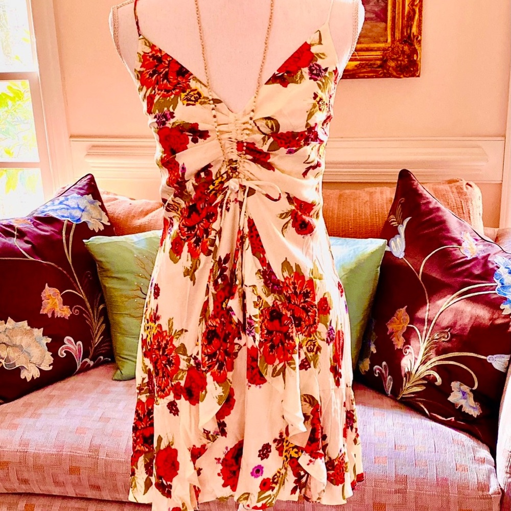 🌺🎉HP🎉🌺 NWT Free People Happy Heart Mini Dress
